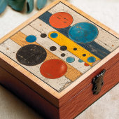 Rustieke Kosmos - Abstracte hemelse keramische Teg Tegeltje