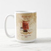  rustieke kraft boerderij kerst koffiemok (Links)