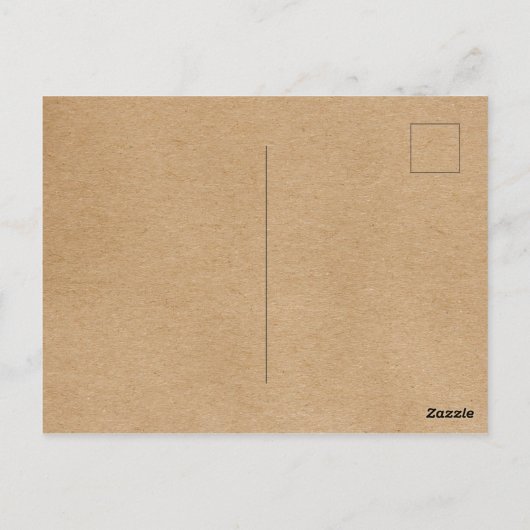 Rustieke Kraft Eucalyptus Bladeren Zakelijk Bedank Briefkaart (Achterkant)