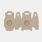 Rustieke Kraft Geef Bedankt Thanksgiving Favor Box Bedankdoosjes (Uitgevouwen)