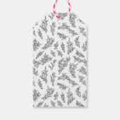 Rustieke Kraft Geef Bedankt Thanksgiving Gift Labe Cadeaulabel (Achterkant)