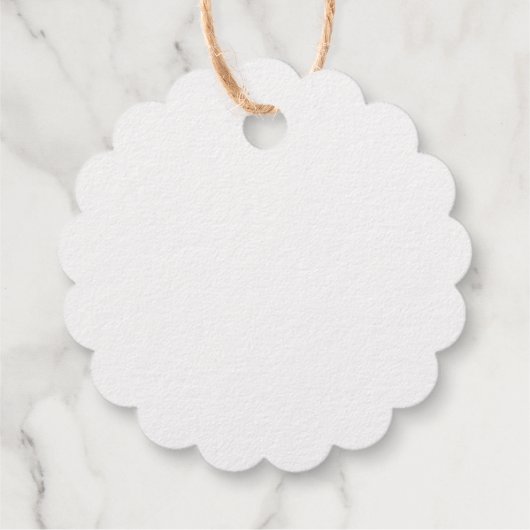 Rustieke kraft gouden hart aangepaste Valentijnsda Bedankjes Labels (Achterkant)