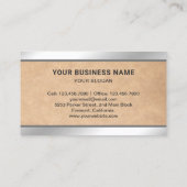 Rustieke Kraft Laptop PC Computer Reparatie Techni Visitekaartje (Achterkant)