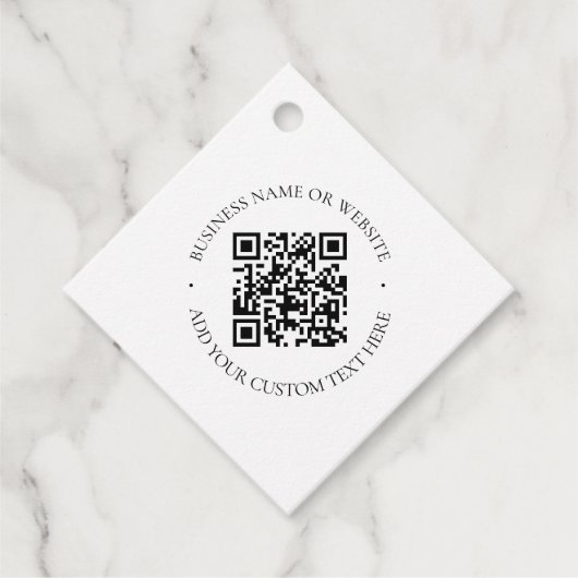 Rustieke Kraft Moderne Stijlvolle Professionele Bedankjes Labels (Voorkant)