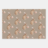 Rustieke Kraft Paper Paashaas Egg Hunt (Voorkant 3)