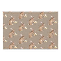 Rustieke Kraft Paper Paashaas Egg Hunt