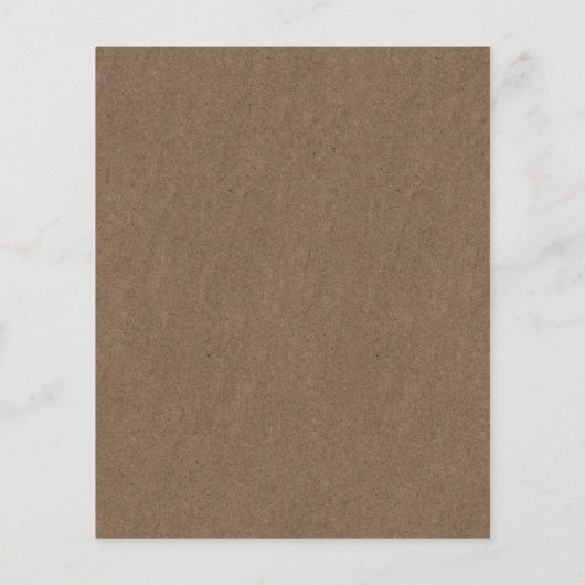 Rustieke Kraft Papier Baby's Breath Jar Bruiloft (Achterkant)