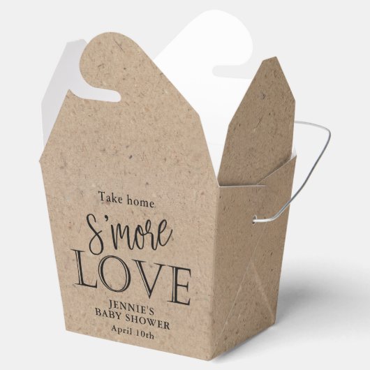 Rustieke Kraft's meer aangepaste afhaal Bedankdoosjes (Geopend)