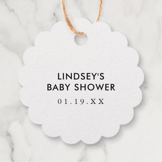 Rustieke krans bruiloft Monogram Echte Gouden foli Bedankjes Labels (Achterkant)