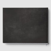 Rustieke Krans Deer Krijtbord Huwelijk Gastenboek (Achterkant)