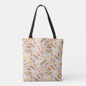 Rustieke Krans Gepersonaliseerde Kerst Kerstmis Tote Bag (Achterkant)