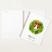 Rustieke krans Kerstvakantie planner (Display)