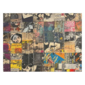 Rustieke krant Patchwork Collage (8) Tafelkleed (Voorkant (Horizontaal))