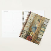 Rustieke  krant Patchwork Collage (9) Planner (Display)