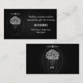 Rustieke Krijtbord Mason Jar Bloemen Wedding Inser Informatiekaartje (Voorkant / Achterkant)
