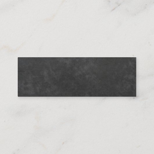 Rustieke krijtbord zonnebloemen trouwwebsite RSVP Mini Visitekaartje (Achterkant)