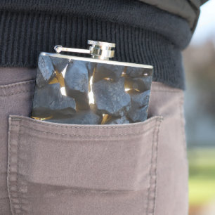 Rustieke Kroatische stenen muur fotografie Heupfles