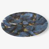 Rustieke Kroatische stenen muur fotografie Papieren Bordje (Gekanteld)