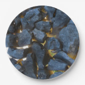 Rustieke Kroatische stenen muur fotografie Papieren Bordje (Voorkant)