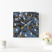 Rustieke Kroatische stenen muur fotografie Vierkante Klok (Huis)