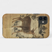 Rustieke kroon outdoorsman whitetail buck Deer Case-Mate iPhone Case (Achterkant (horizontaal))