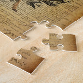 Rustieke kroon outdoorsman whitetail buck Deer Legpuzzel (Zijkant)