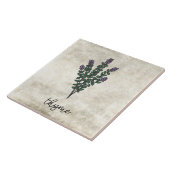 Rustieke kruiden Tijm boerderij Tegeltje (Zijkant)