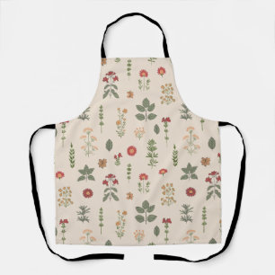 Rustieke Kruiden Vintage Botanisch Schort