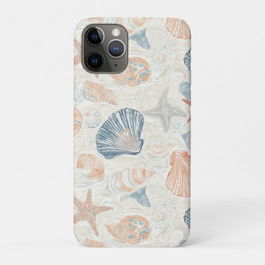 Rustieke Kust - Zeeschelpen, Zeesterren, Rif (25) Case-Mate iPhone Case (Achterkant)
