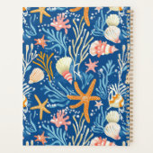 Rustieke Kust - Zeeschelpen, Zeesterren, Rif (26) Planner (Achterkant)