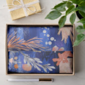 Rustieke Kust - Zeeschelpen, Zeesterren, Rif (27) Tissuepapier (Geschenk)