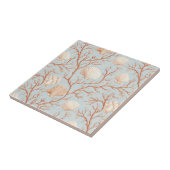 Rustieke Kust - Zeeschelpen, Zeesterren, Rif (36) Tegeltje (Zijkant)