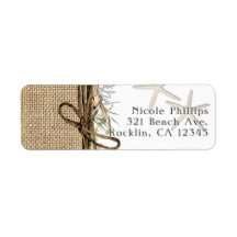 Rustieke Kuststrand Zeester Jute & Groene Tinten