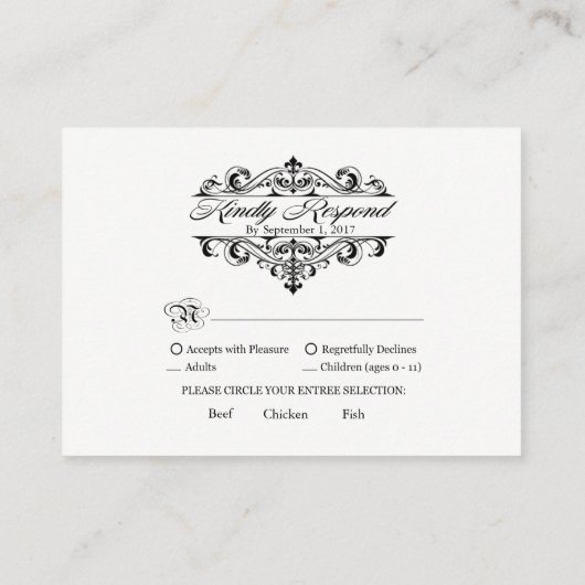 Rustieke Laarzen & Lace Wedding RSVP Kaart (Achterkant)