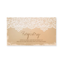Rustieke,  Lace Registry Kaart