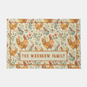 Rustieke Land Familienaam Boerderij Deurmat (Voorkant)