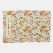 Rustieke land familienaam Boerderij Theedoek (Horizontaal)