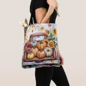  rustieke land herfstoogst, rustieke Herfst Tote Bag (Dichtbij)