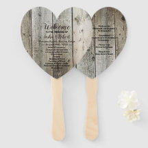 rustieke land houtnerf schuur bruiloft programma's