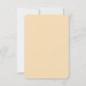 Rustieke land tarwe bruiloft RSVP kaarten Kaartje (Achterkant)