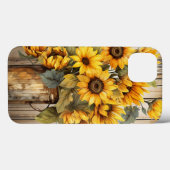  rustieke land zonnebloemen bloemenbloem Case-Mate iPhone case (Achterkant (horizontaal))