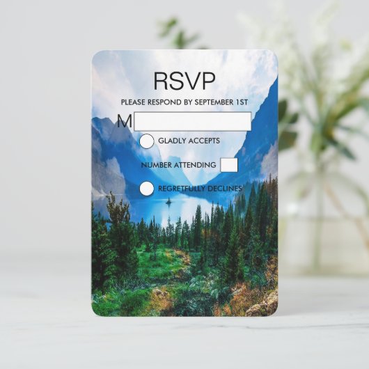 Rustieke landbergen Schilderachtig Natuur RSVP (Staand voorkant)