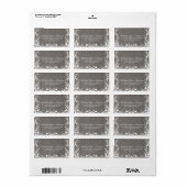 Rustieke landelijke Adresetiketten Etiket (Full Sheet)