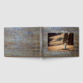 Rustieke landelijke bruiloft | Aangepaste foto Gastenboek (Volledig)