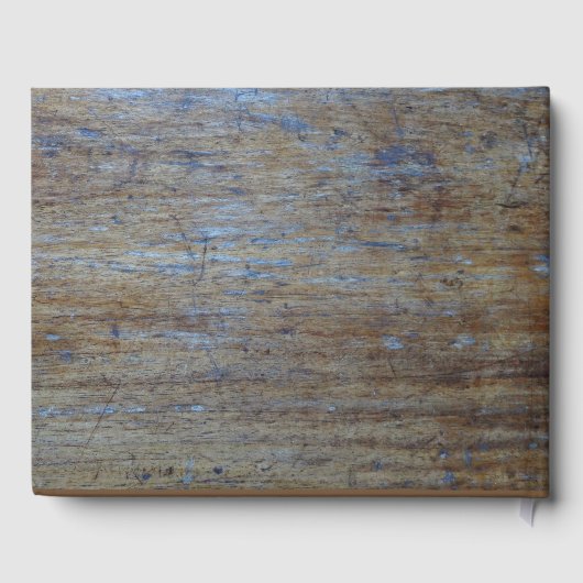 Rustieke landelijke bruiloft | Aangepaste foto Gastenboek (Achterkant)