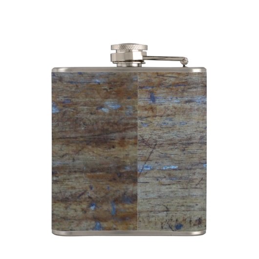 Rustieke landelijke bruiloft | Grappige vader van Heupfles (Achterkant)