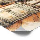 Rustieke landelijke keuken 3 poster (Hoek)