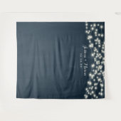 Rustieke landelijke trouw achtergrond foto booth l wandkleed (Voorkant (horizontaal))