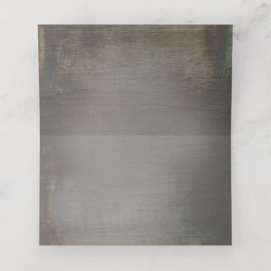 Rustieke Landlantaarn Lichten Bruiloft Plaatskaartje (Binnenkant ongevouwen)