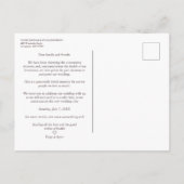 Rustieke landschap bergen foto Verander de datum Briefkaart (Achterkant)